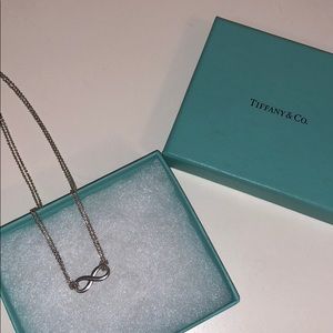 Tiffany and co infinity necklace